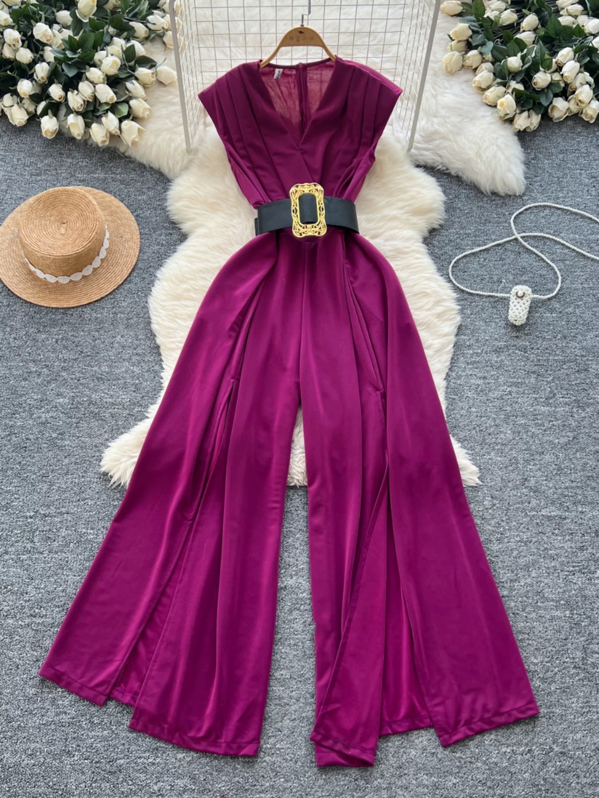 Watching the sunset jumpsuit FJ135 images